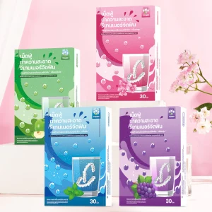 TENDA genuine 30 pieces, effervescent tablets for cleaning retainers, effervescent tablets for soaking dentures, cleans tartar, helps to give a fresh scent